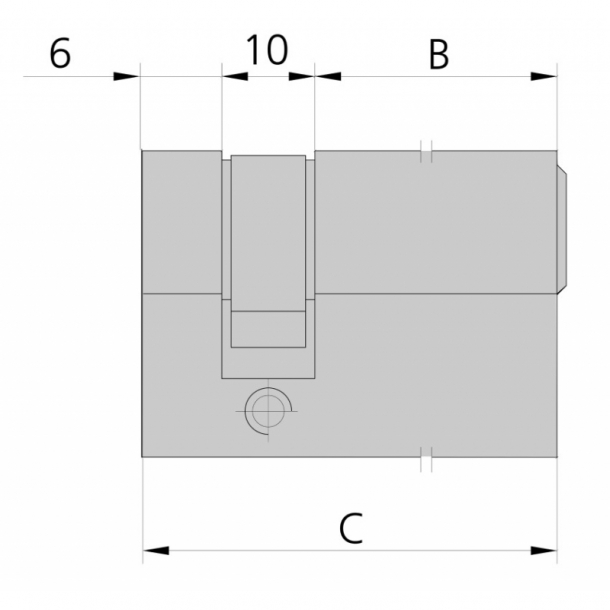 Medio Cilindro CVL Europerfil 6982T